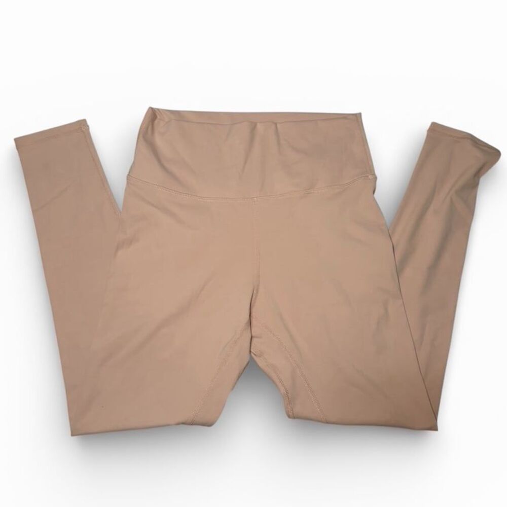 Lululemon Women's Tan/Pink Leggings, size 6